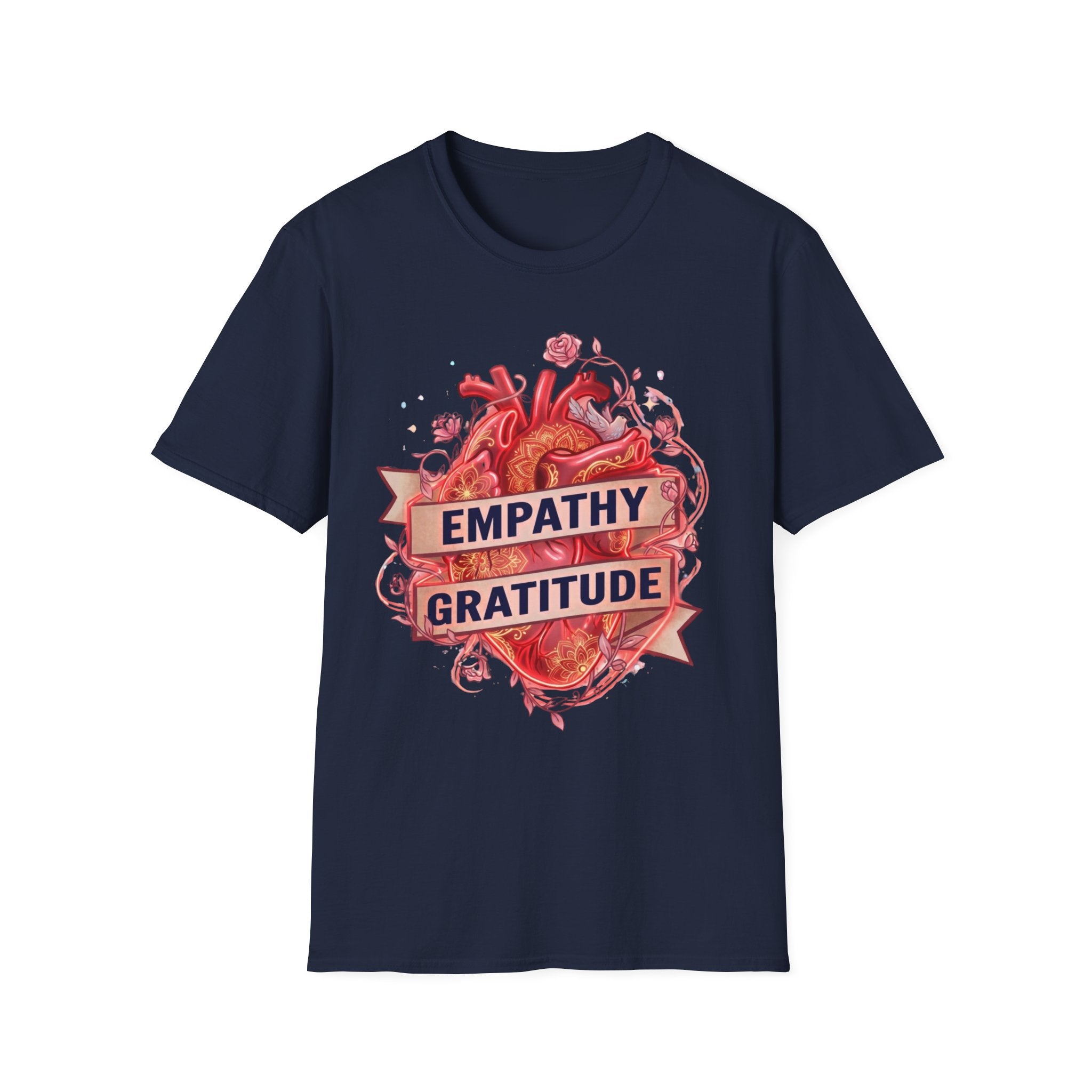 Empathy Gratitude T-Shirt — Wild Heart Graphic (5)