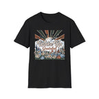 Wake Up Grateful T-Shirt — Birds Sun Mountain (86)