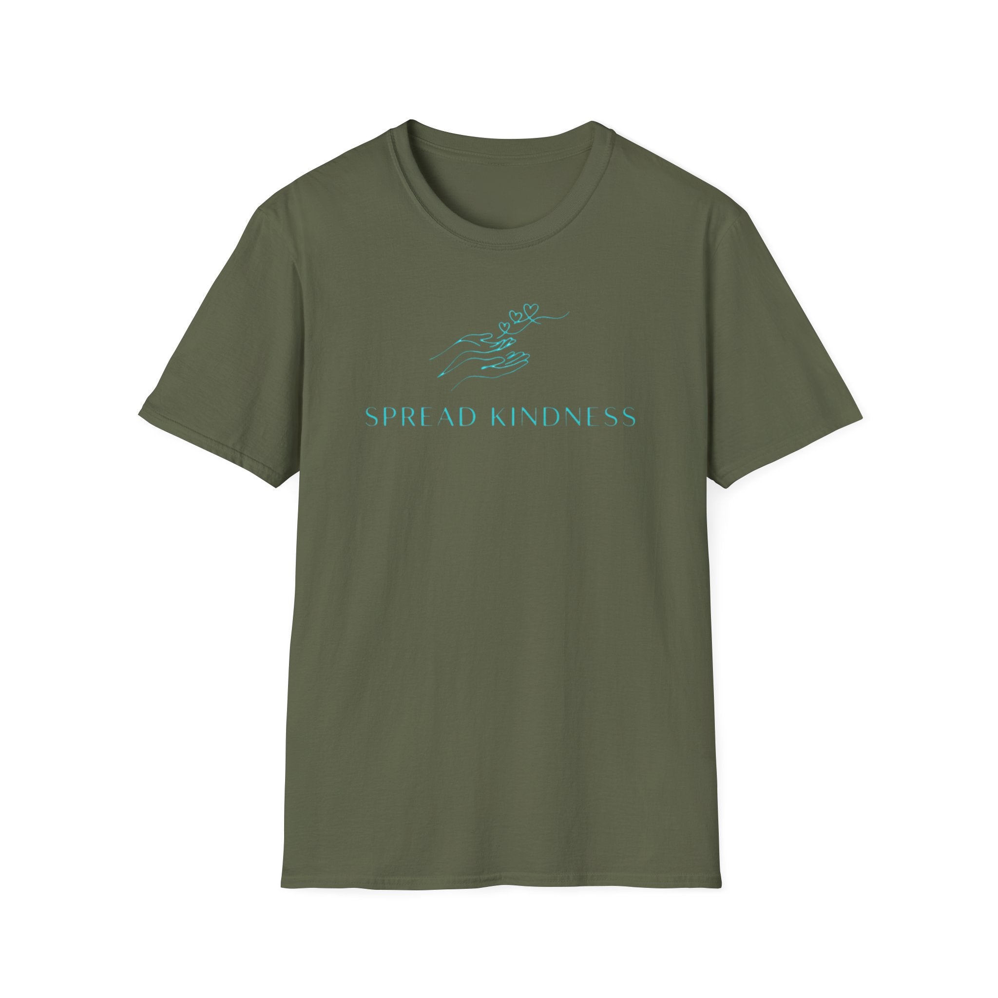 Spread Kindness T-Shirt — Hand & Hearts (114)