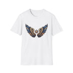Gold Blue Wings T-Shirt — Wings (101)
