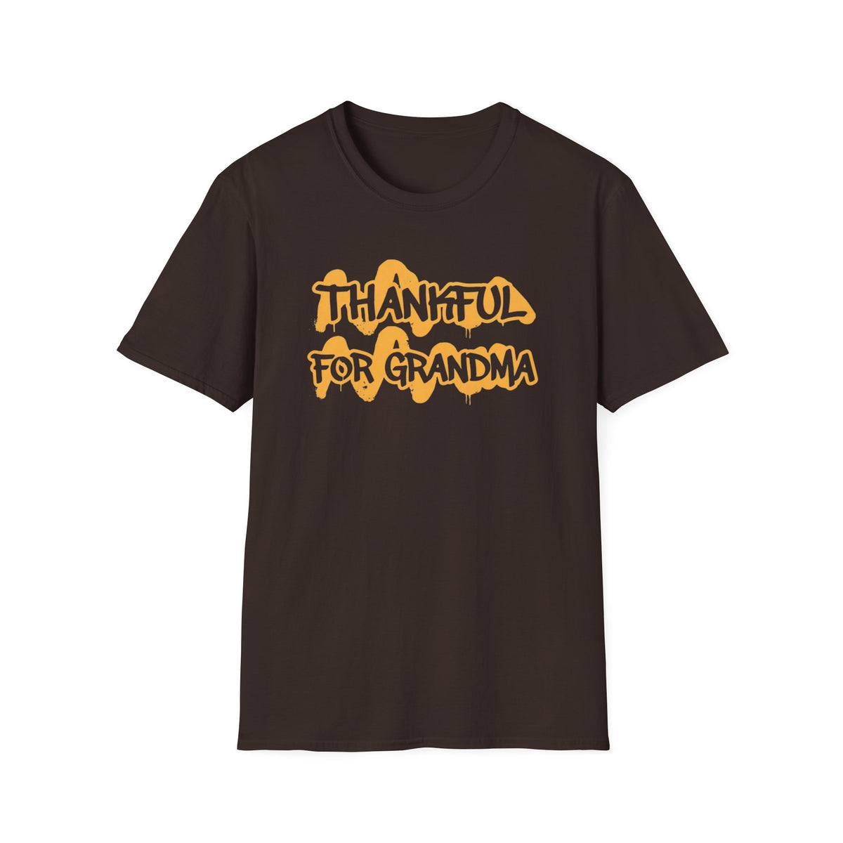 Thankful For Grandma T-Shirt — Text (163)