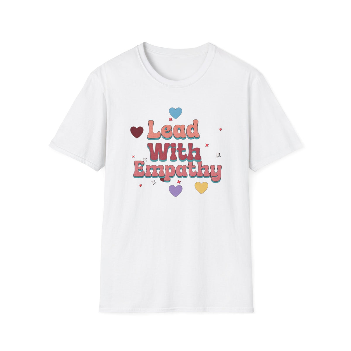 Lead With Empathy T-Shirt — Heart (149)