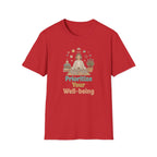 Prioritize Your Well-being T-Shirt — Meditation (94)