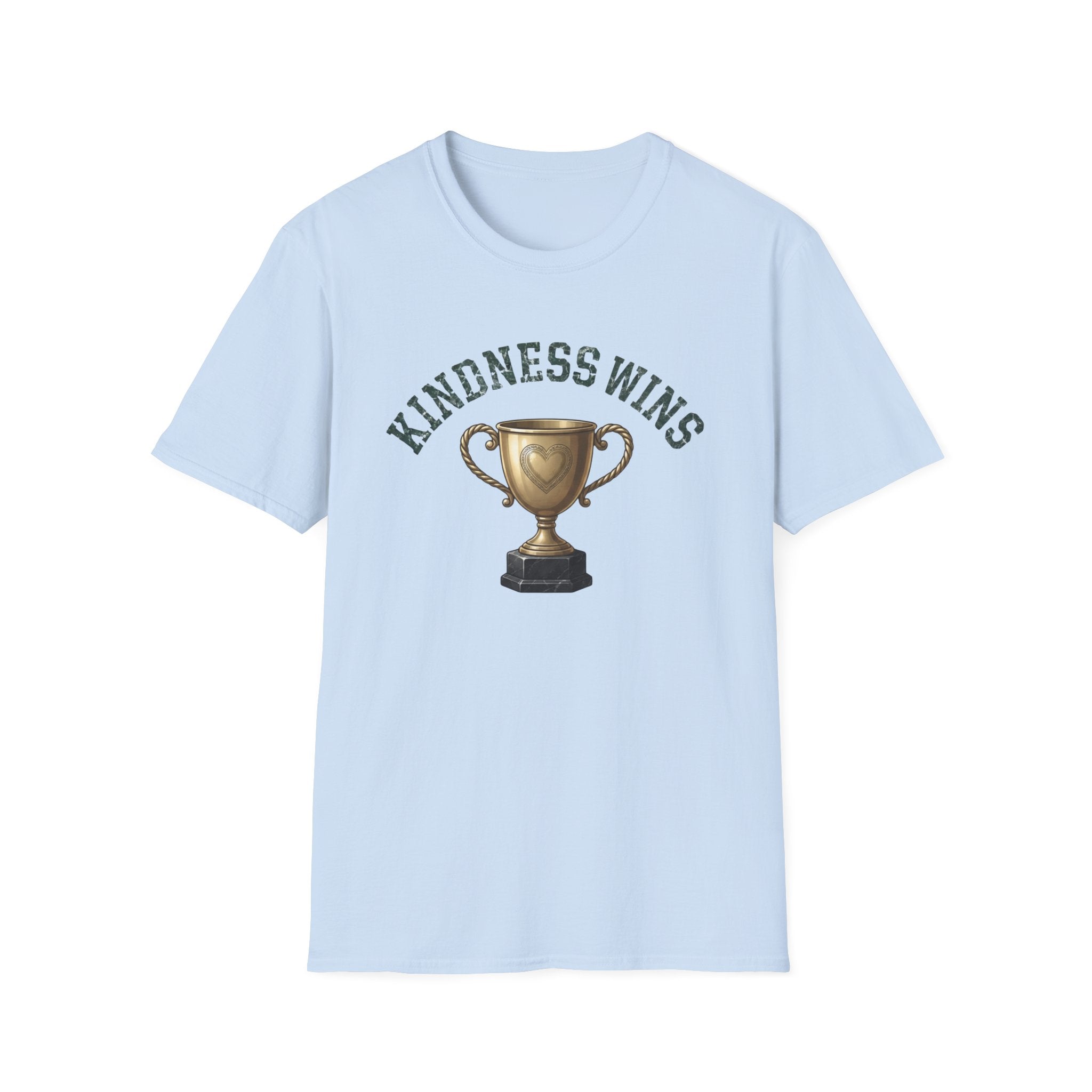 Kindness Wins T-Shirt — Gold Trophy (49)
