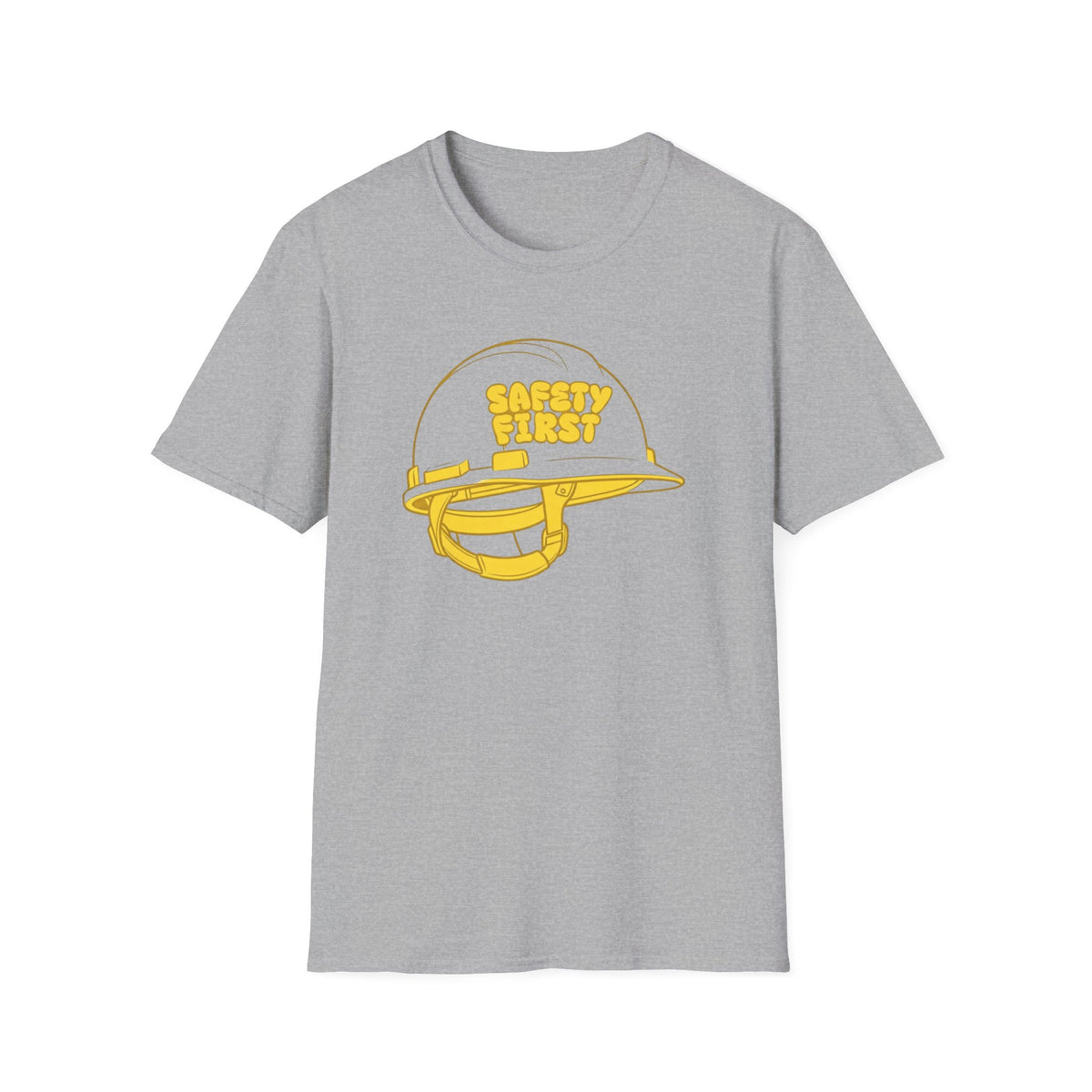 Safety First T-Shirt — Construction Hat (172)