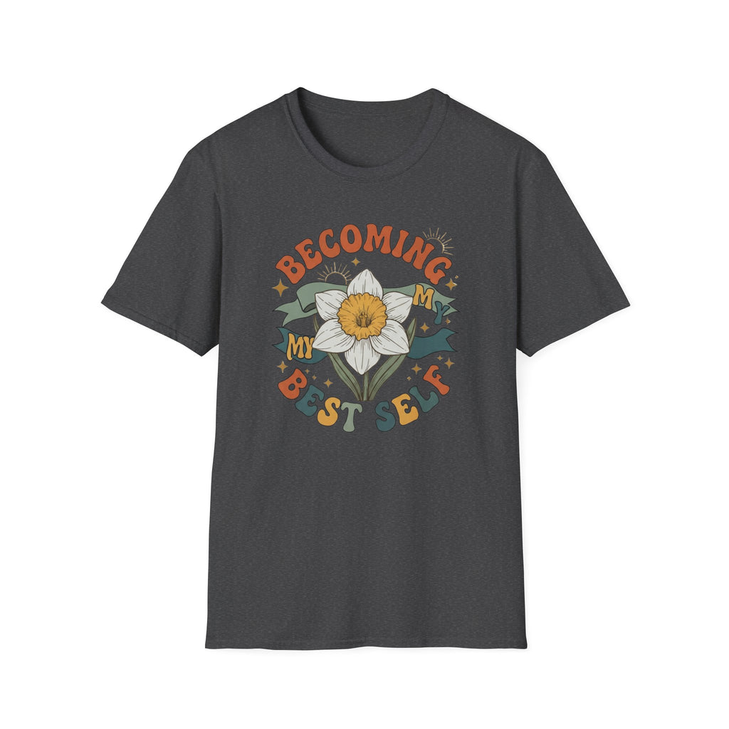 Becoming My Best Self T-Shirt — Daffodil (68)