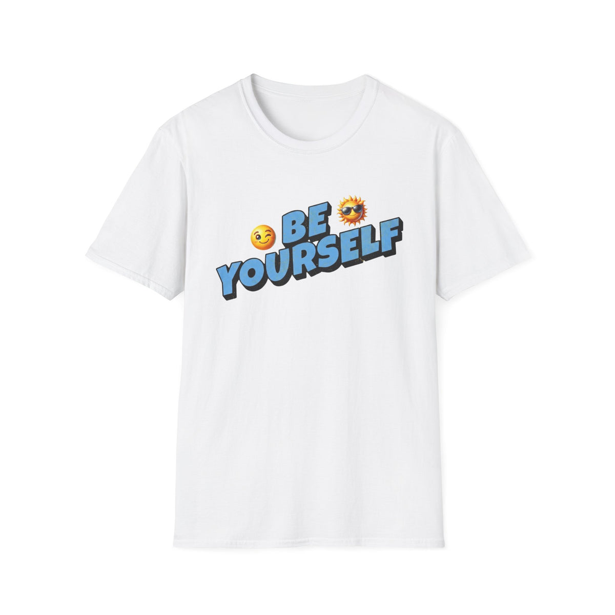 Be Yourself - Emoji T-Shirt — Face Emoji (136)
