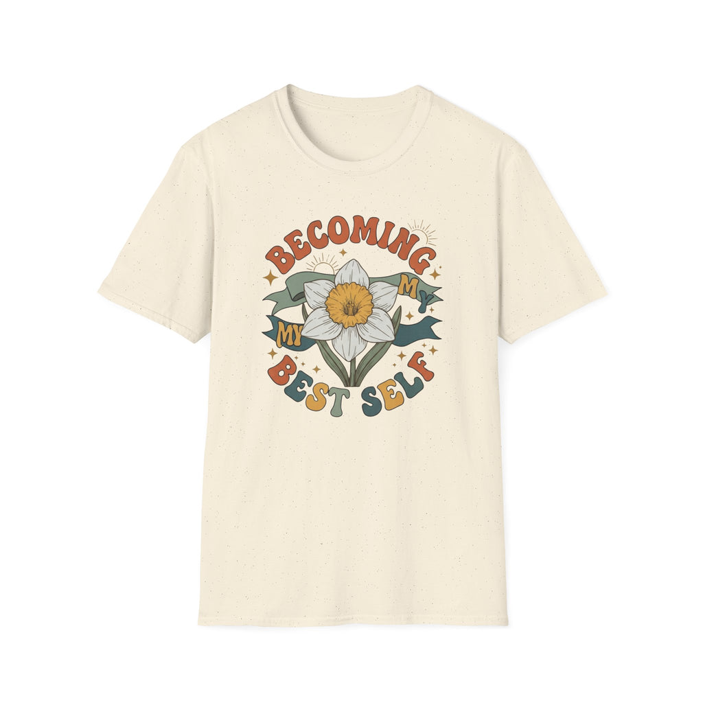 Becoming My Best Self T-Shirt — Daffodil (68)