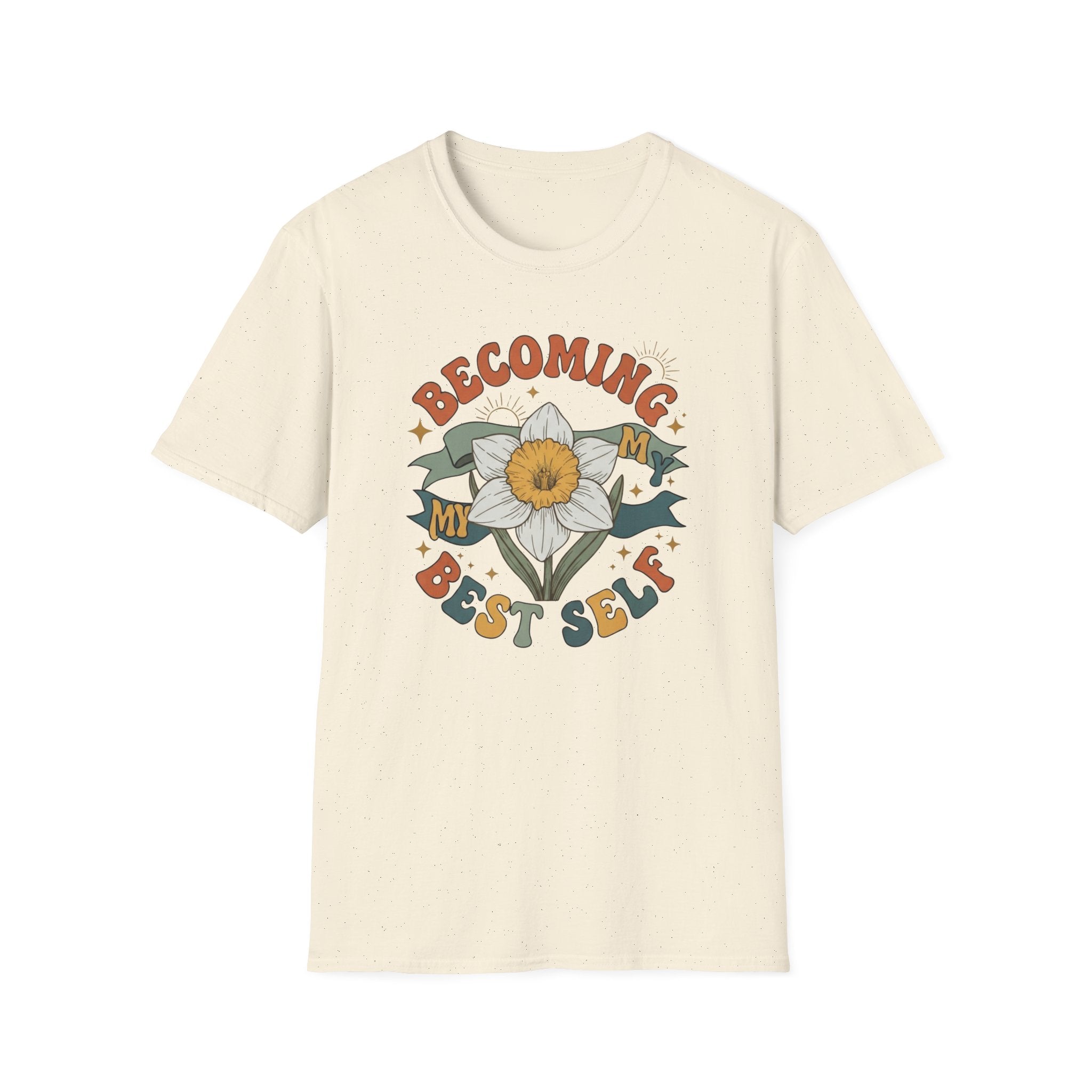 Becoming My Best Self T-Shirt — Daffodil (68)