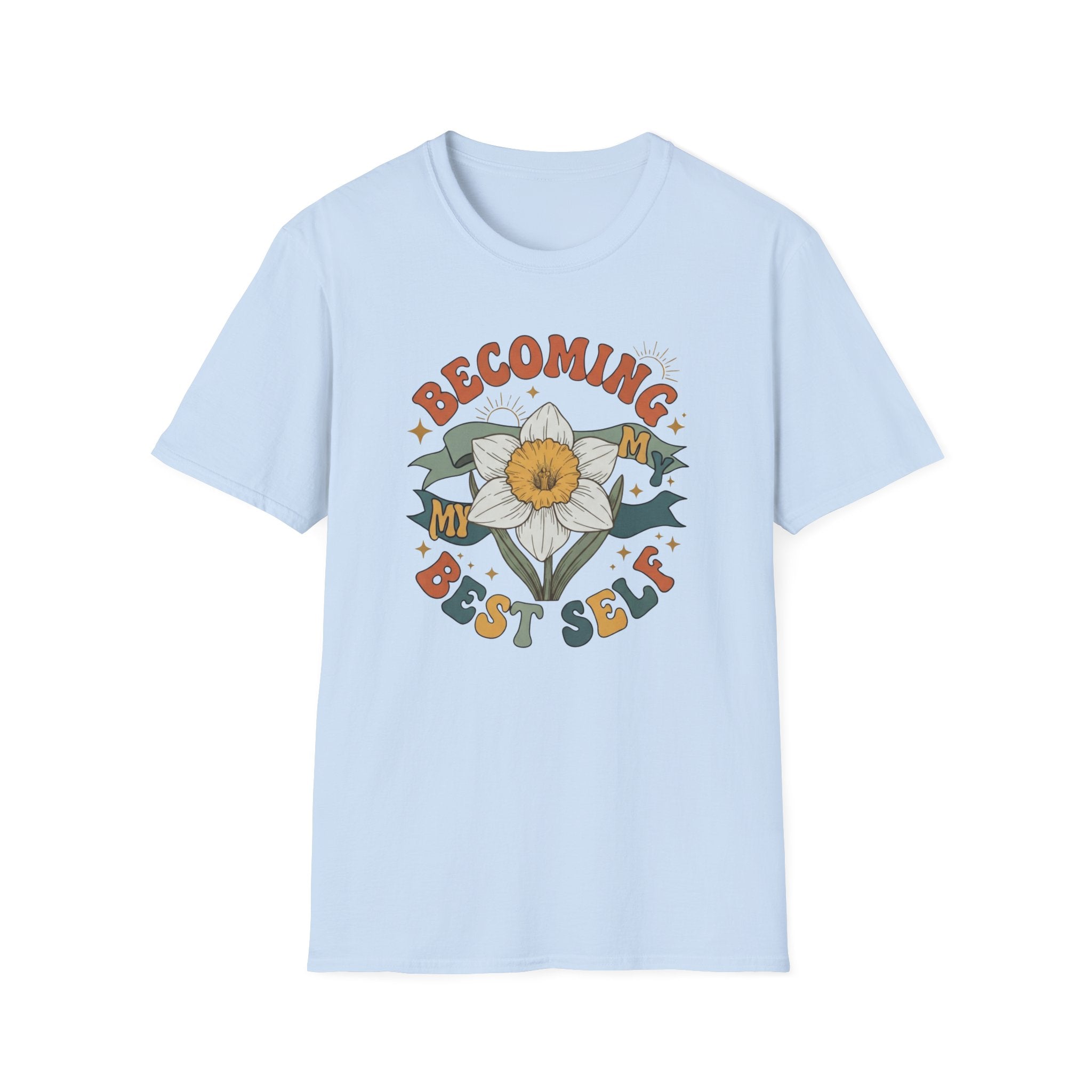 Becoming My Best Self T-Shirt — Daffodil (68)