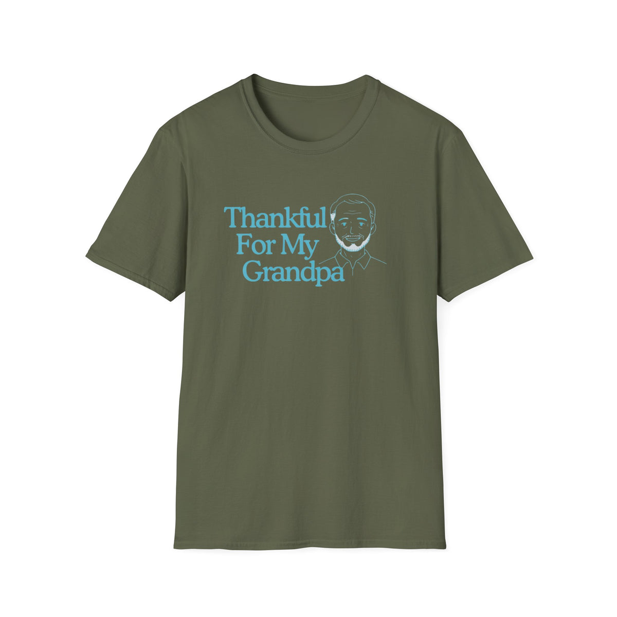 Thankful For My Grandpa T-Shirt — Grandpa (157)