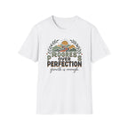Progress Over Perfection T-Shirt — Road Mountain & Sun (31)