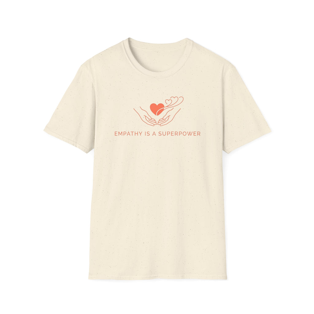 Empathy Is A Superpower T-Shirt — Hand & Hearts  (116)