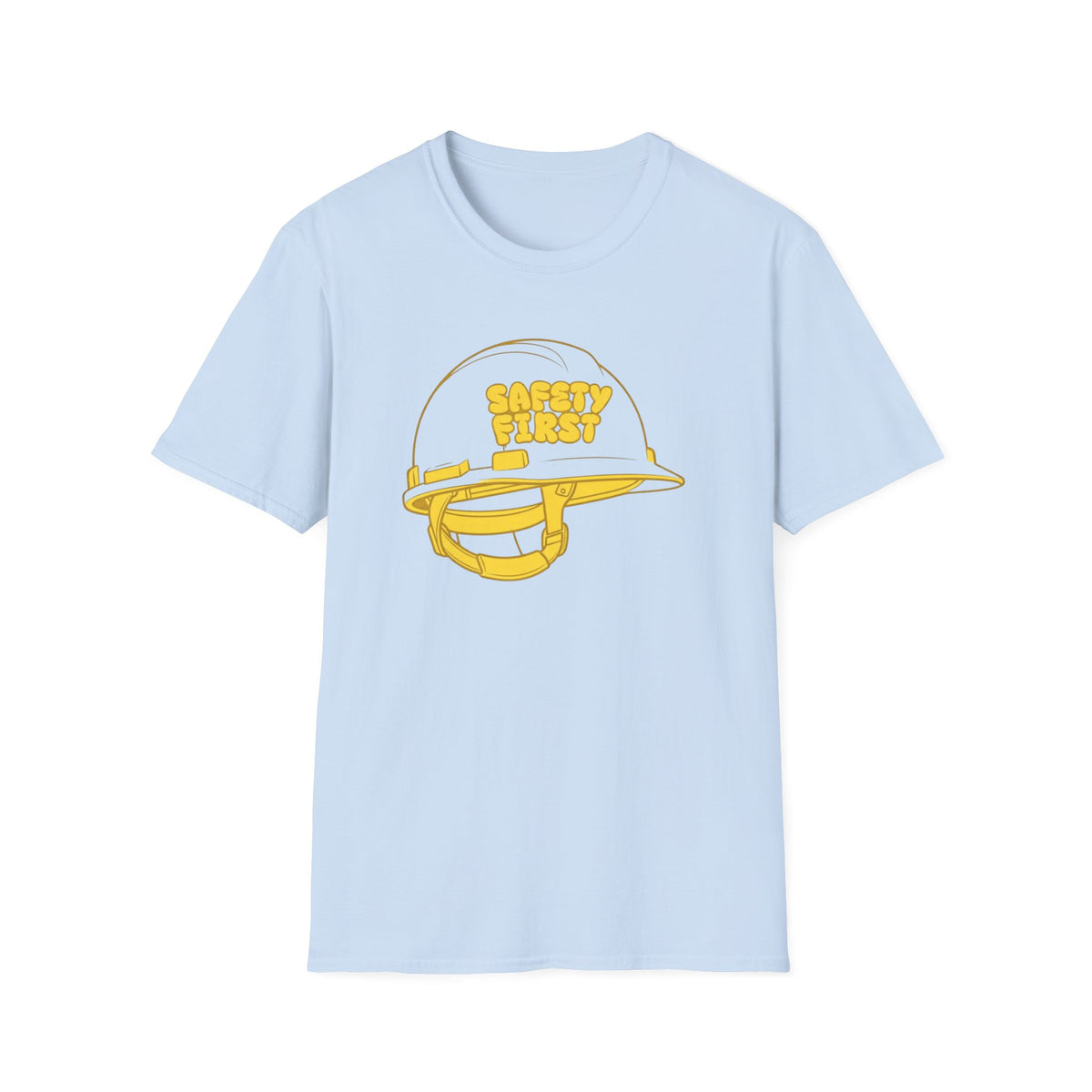 Safety First T-Shirt — Construction Hat (172)