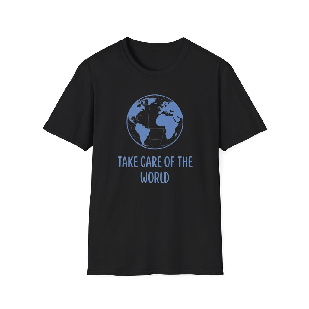 Take Care Of The World T-Shirt — Globe (134)
