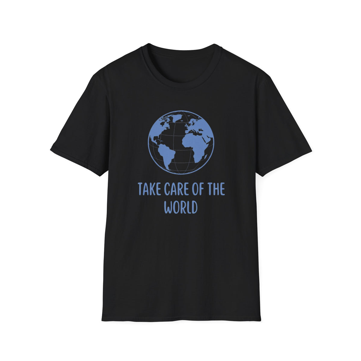 Take Care Of The World T-Shirt — Globe (134)