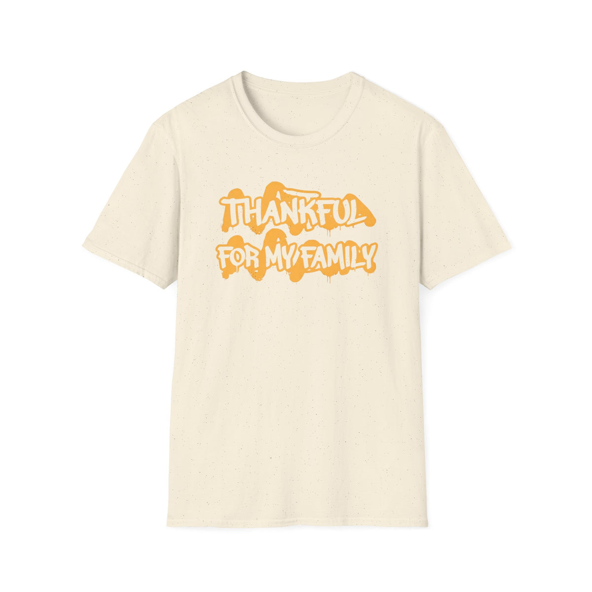 Thankful For My Family T-Shirt — Text (165)