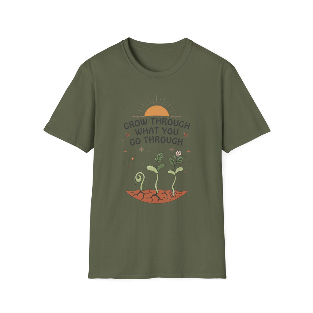 Grow Through What You Go Through T-Shirt — Sun Seedlings (99)