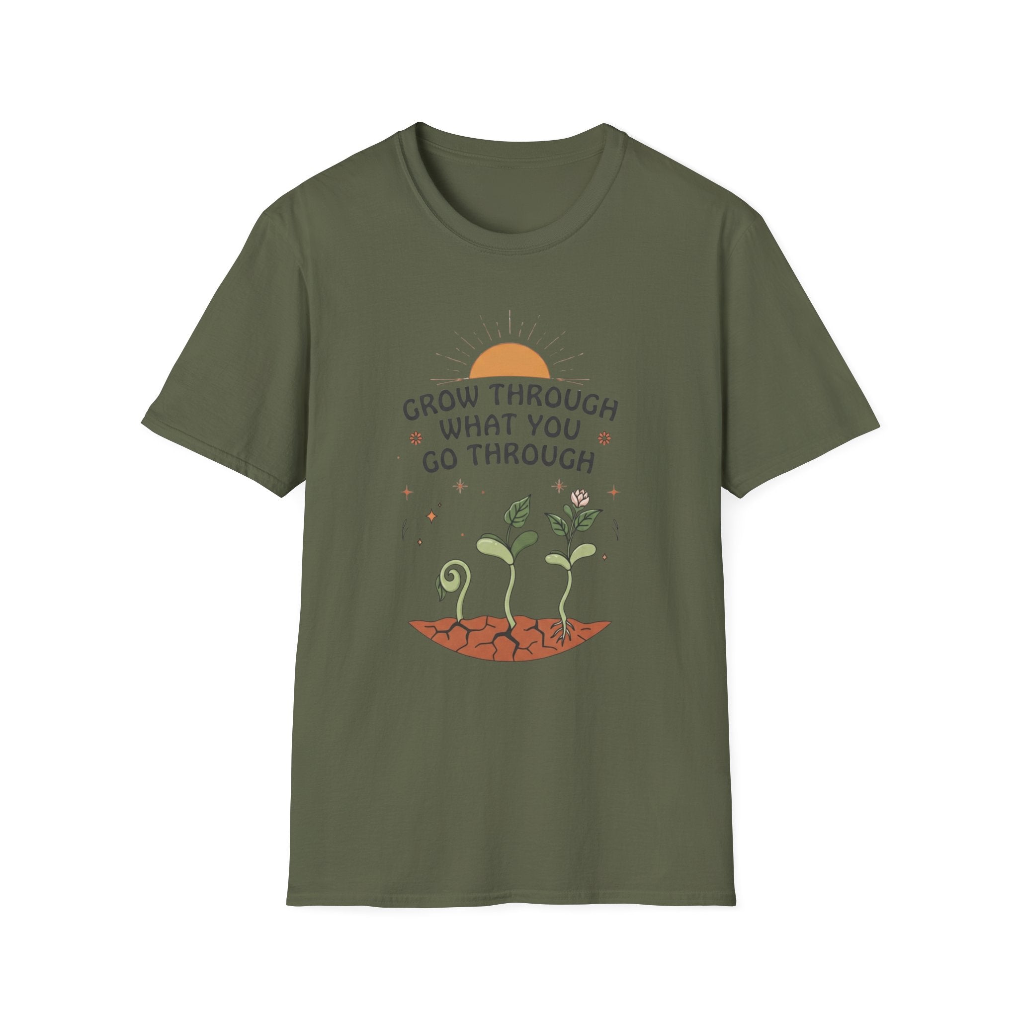 Grow Through What You Go Through T-Shirt — Sun Seedlings (99)