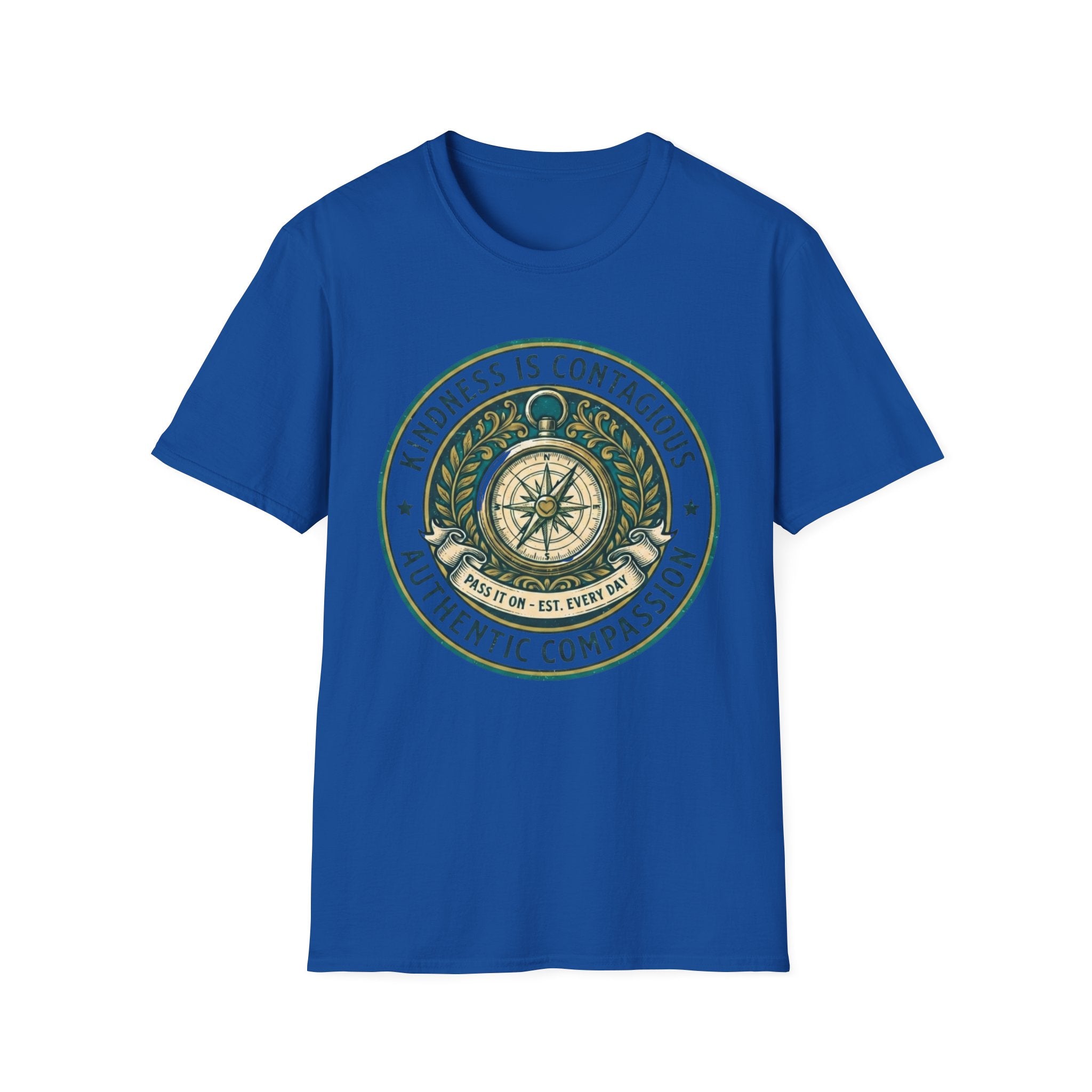 Kindness Is Contagious T-Shirt —Emblem & Compass (20)