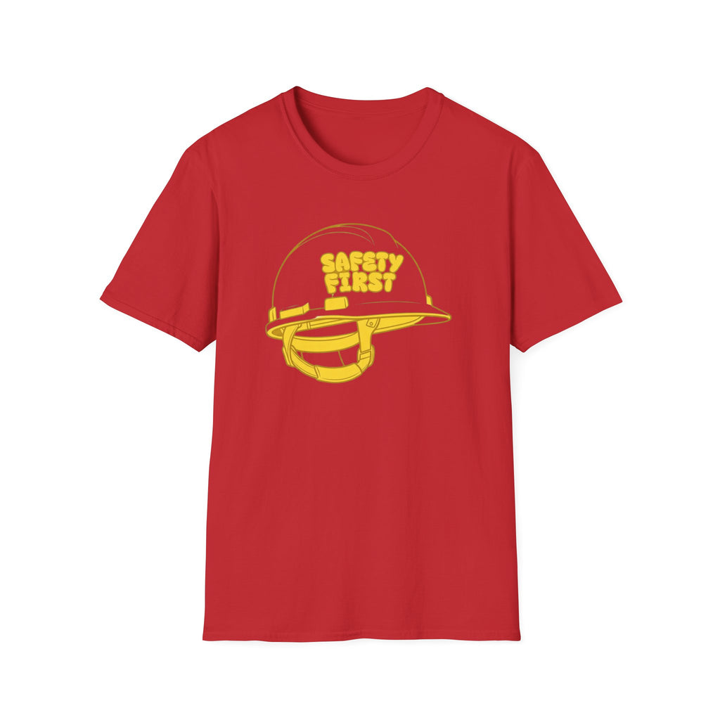 Safety First T-Shirt — Construction Hat (172)