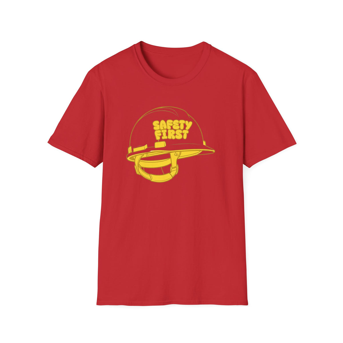 Safety First T-Shirt — Construction Hat (172)