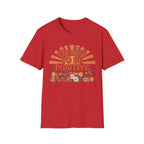 Choose To Be Positive T-Shirt — Sun & Flowers (110)